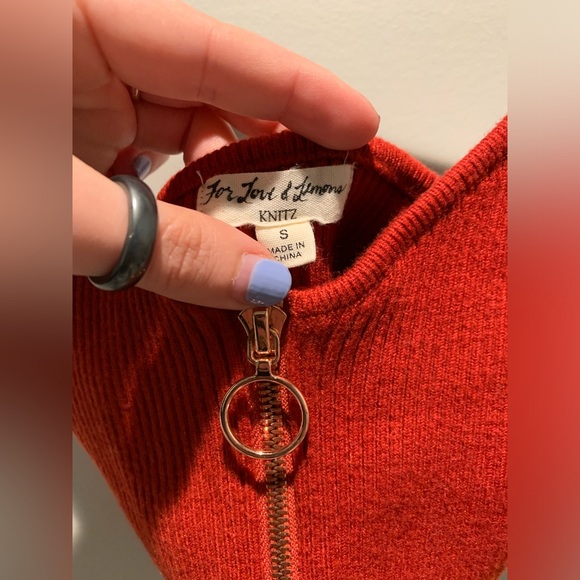 For Love & Lemons Knitz Harley Top - Picture 6 of 12